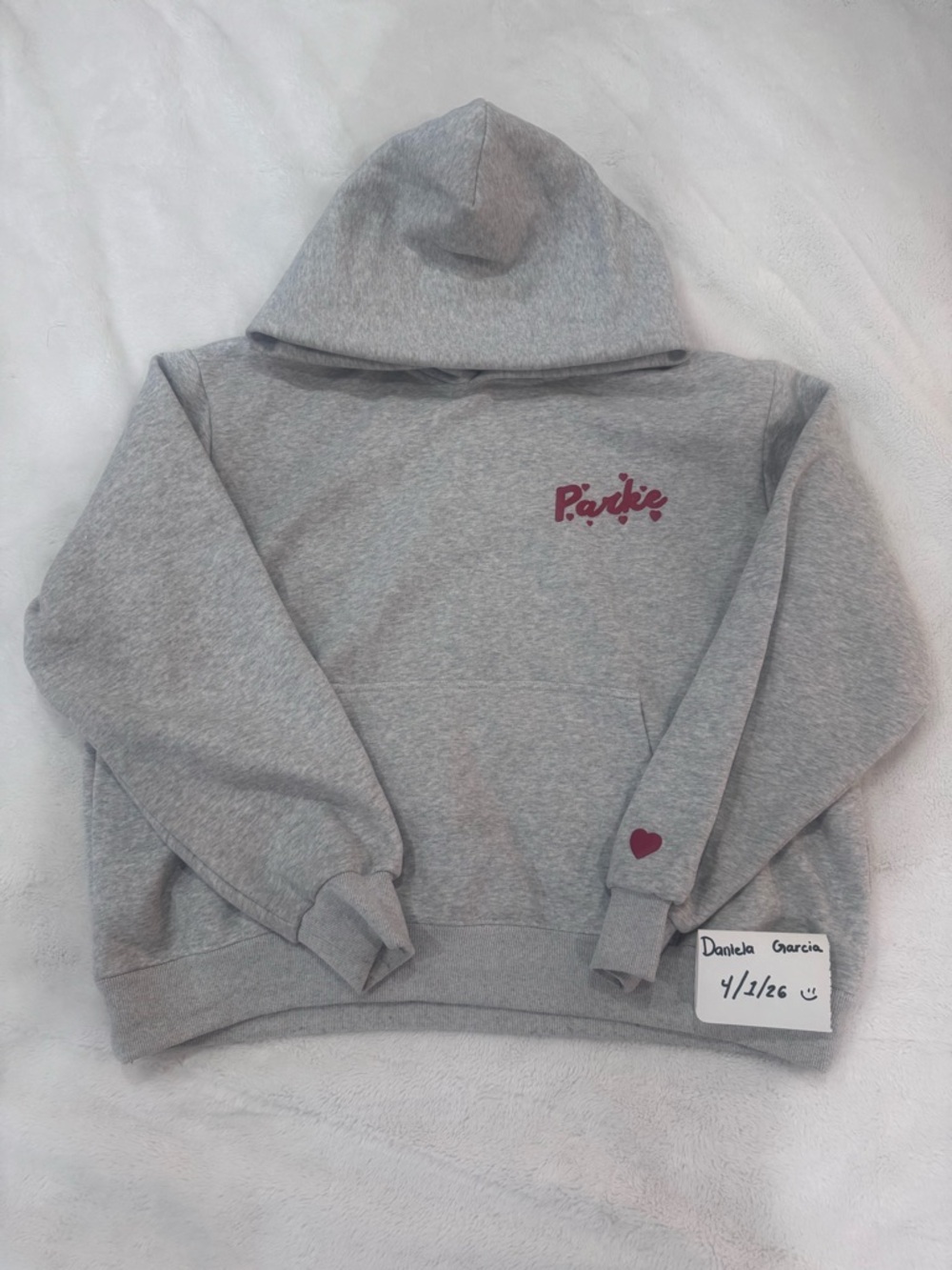 Parke valentine edition hoodie